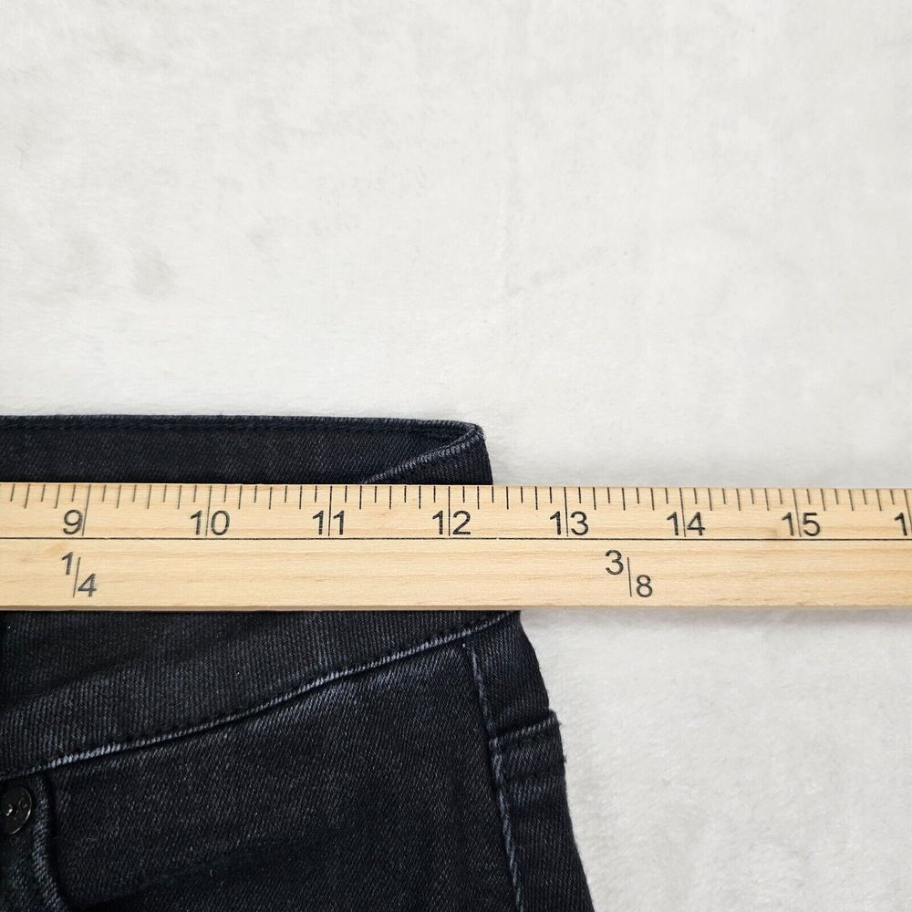 KanCan Lyla High Rise Skinny Jeans Button Fly Black Size 5/26 Style# KC7113DG - Picture 9 of 13